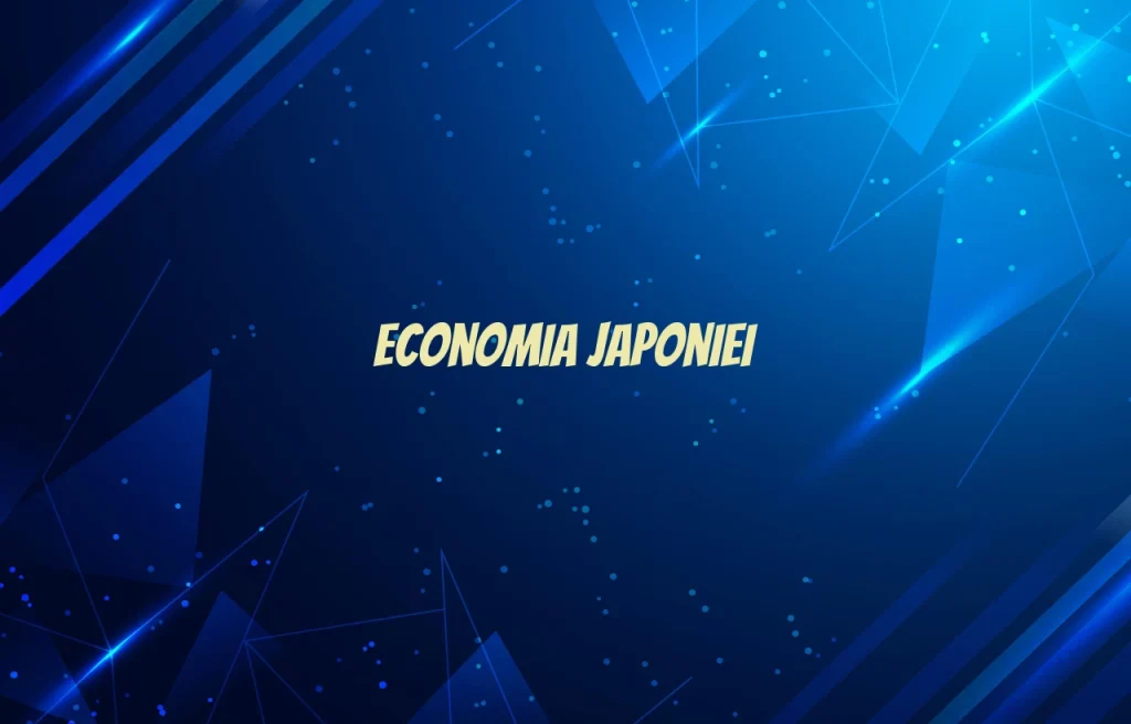economia japoniei