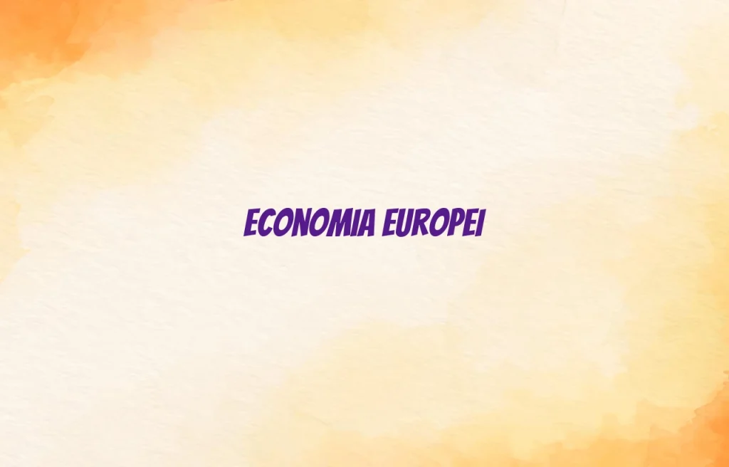 economia europei