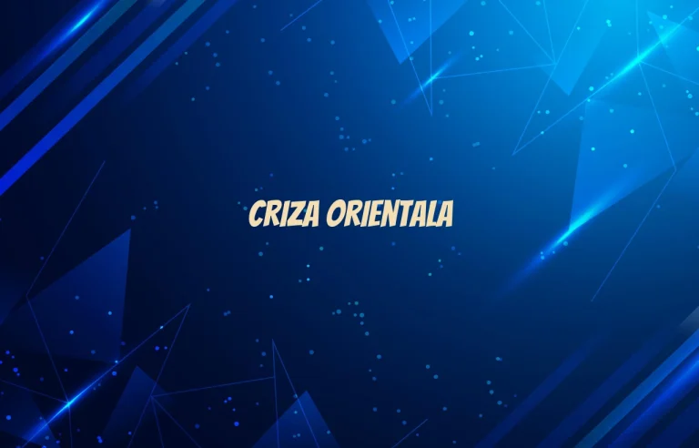 criza orientala