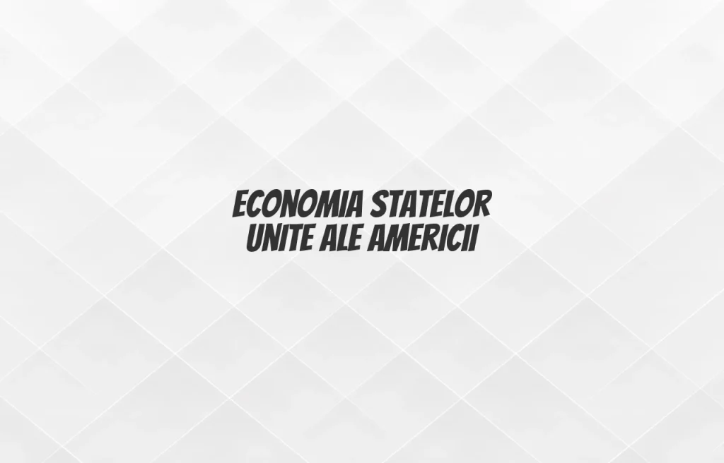 economia statelor unite ale americii