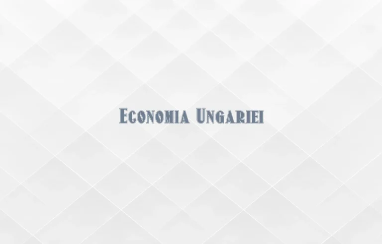 economia ungariei