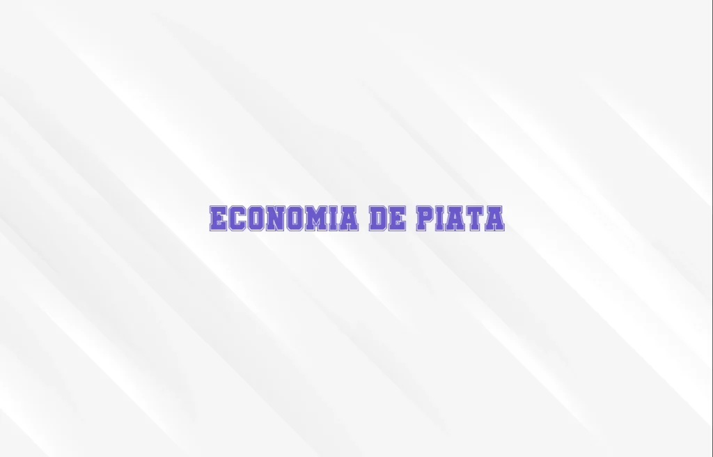 economia de piata