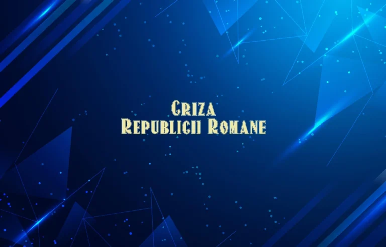 criza republicii romane