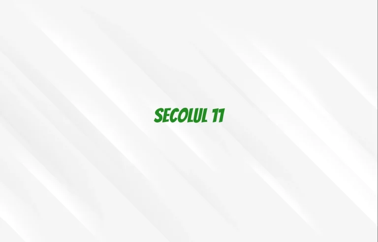 secolul 11
