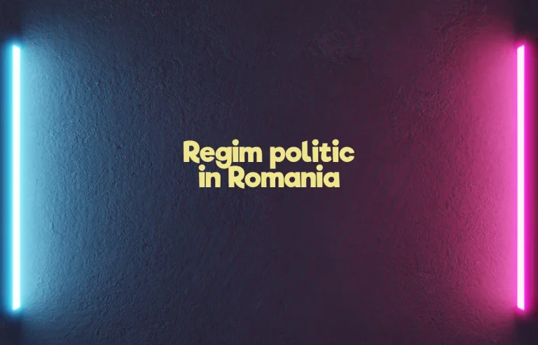 regim politic romania