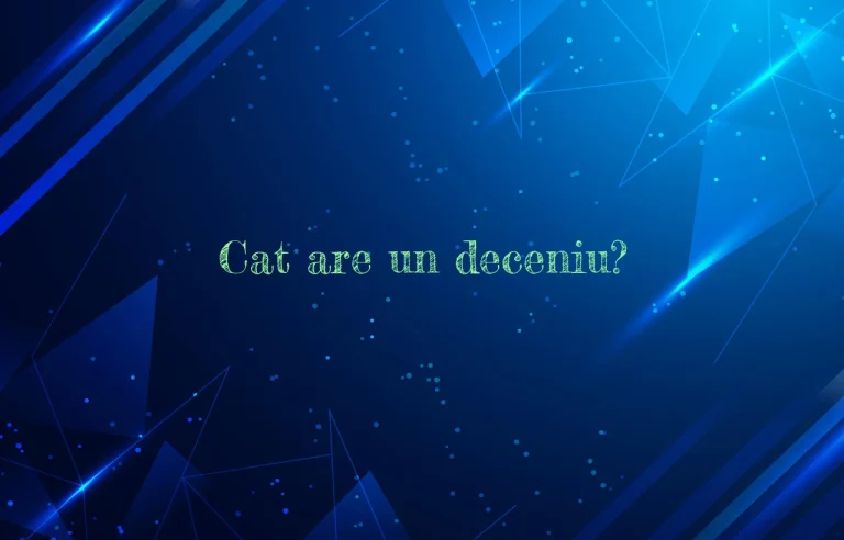 cat are un deceniu