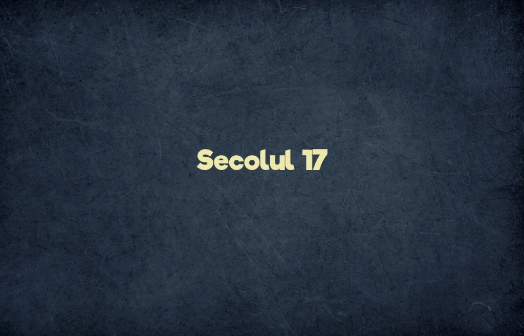 secolul 17
