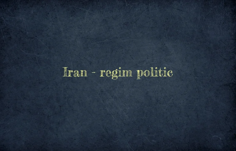 iran regim politic