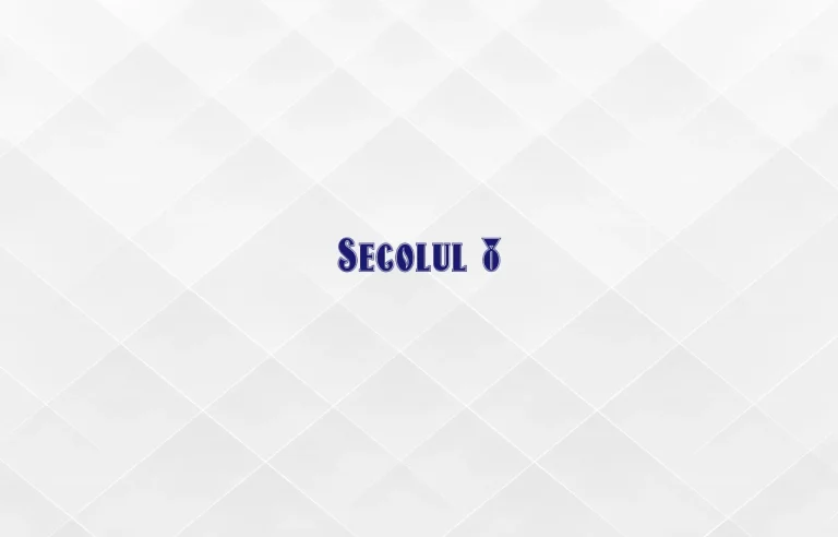 secolul 8