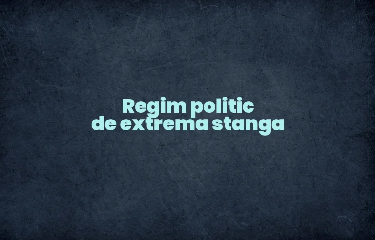 regim politic de extrema stanga