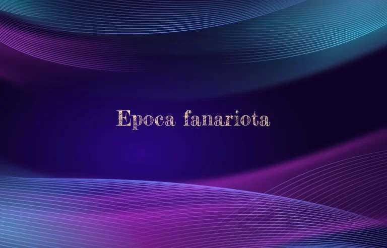 epoca fanariota