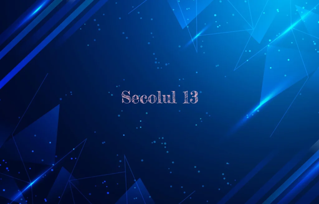 secolul 13