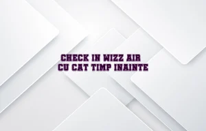 check-in wizz air cu cat timp inainte