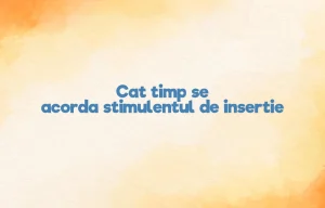 cat timp se acorda stimulentul de insertie