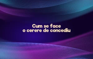 cum se face o cerere de concediu